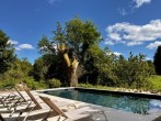 Pool and tree